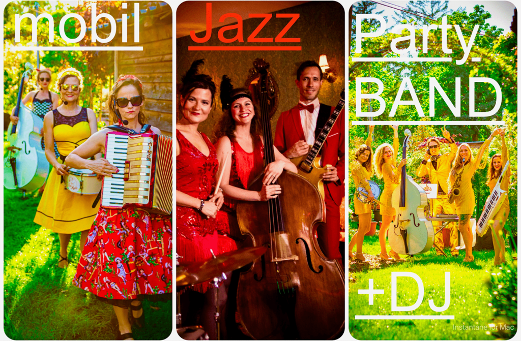 mobil oder Jazz oder Partyband plus DJ