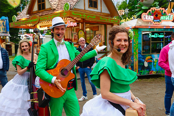 Marching Band für Volksfest